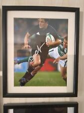 Rugby Union Dan Carter Hand Signed 10x8 Inch Photo New Zealand & Racing 92
