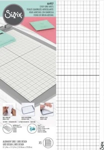 Sizzix Accessory Sticky Grid Sheets 8 1/4" x 11 5/8"   5pc - Bild 1 von 2