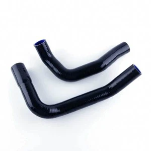 For Chevrolet Nova 68-74 Black Upper Lower Silicone Radiator Hose Coolant Pipe - Picture 1 of 17