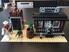 LEGO Ref 6755 - Sheriff's Lock-Up de 1996 - Western - 100% Complet
