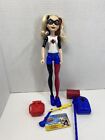 12" Mattel DC Super Hero Girls HARLEY QUINN Action Figure Doll W Accessories