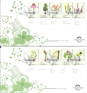 Nederland - FDC 749 a+b Botanische tuinen in Nederland - Imagen 1 de 1