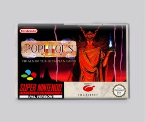 POPULOUS 2 / SNES - IMÁN NEVERA 2"x3" (super nintendo retro - Imagen 1 de 3