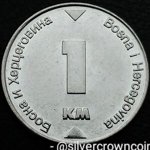 Bosnia & Herzegovina 1 KM Konvertible Marka 2006. KM#118. One Dollar coin 1 Mark