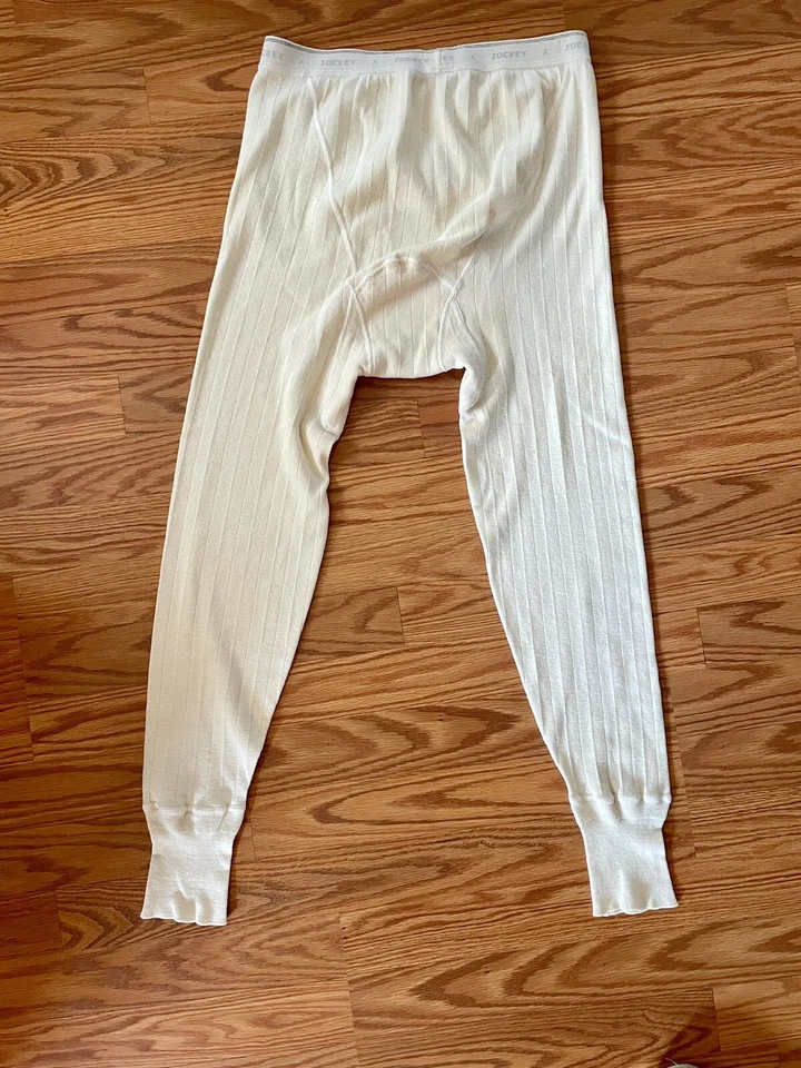 Vtg 1940's Jockey Coopers  Thermal Long Johns Underwear Cotton/Wool USA Sz 38 - Image 1 of 3