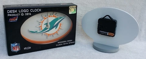 Miami Dolphins Desk Clock Cover