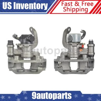 一对后盘式制动卡钳带支架适用于 1995 - 2000 年福特 Contour — 第 1/4 张图片