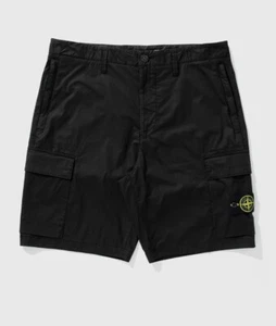 STONE ISLAND STRETCH COTTON TELA 'PARACADUTE CARGO BERMUDA SHORTS SIZE 30" - Picture 1 of 4