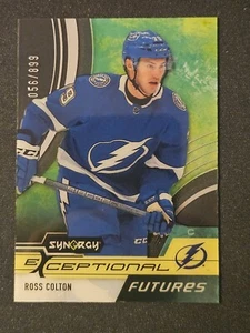 21-22 Synergy Ross Colton Exceptional Futures #/899 🚨🚨🚨 Tampa Bay Lightning - Picture 1 of 2