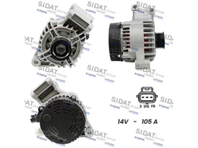 SIDAT ALTERNATORE per FORD C-Max FORD Fiesta IV/V FORD Focus I/II Fusion e Puma - Immagine 1 di 2