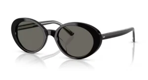 Oliver Peoples 0OV5565SU Lumar 1731R5 Black Carbon Grey Oval Women's Sunglasses - Picture 1 of 6