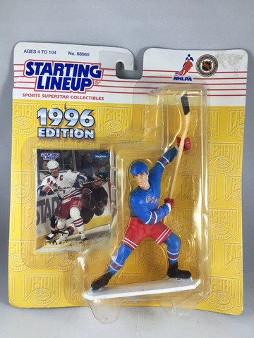 Vintage 1996 Edition Starting Lineup Hockey Mark Messier New York Rangers Cover