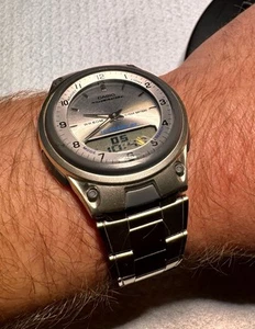 Used Casio Telememo 30 Men’s Analog/Digital Quartz Watch - Picture 1 of 4