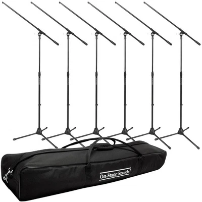 舞台支架 MS7701B Euro Boom 麦克风支架 6 件装套装带手提袋 — 第 1/4 张图片