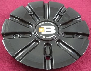 Big Bang Wheels Gloss Black Custom Wheel Center Cap # 22-10205-3-cap (1) - Picture 1 of 3