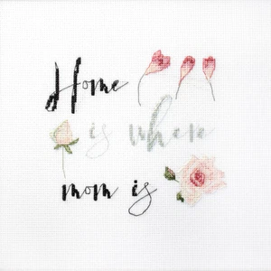 Hágalo usted mismo Kit de punto de cruz Regalo del día de la madre Punto de aguja Artesanía Arte Regalo - Imagen 1 de 6