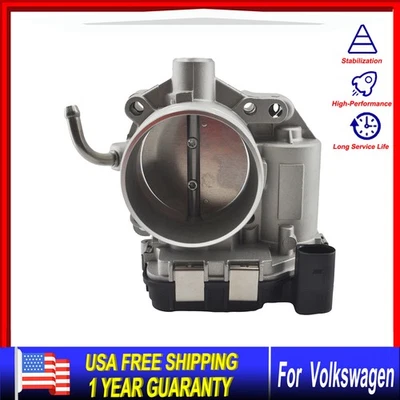 Cuerpo de acelerador electrónico para Volkswagen Beetle Jetta 2,5 L 2007-2014 07K133062A Foto 1 de 4