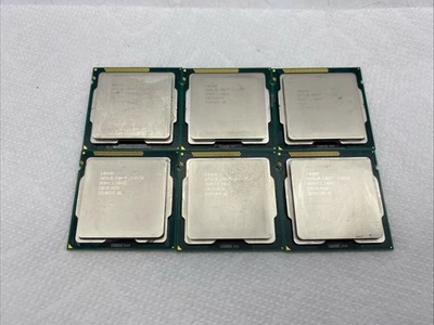 Lot of 6 Intel Core i3-2120 3.3 GHz 5 GT/s LGA 1155 Desktop CPU Processor SR05Y - Image 1 of 4