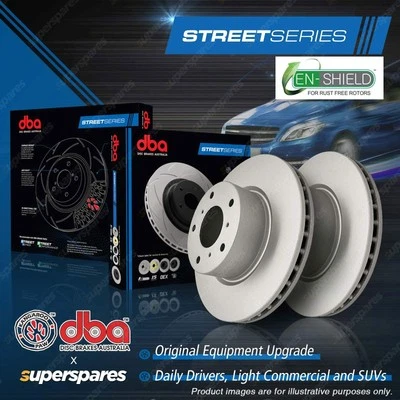 DBA EnShield Front Disc Brake Rotors for Suzuki Grand Vitara JT 06-14 Vented - image 1 of 4