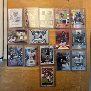 15 Card Chicago Bears Team Pack Lot (Autograph, Memorabilia Card, Numbered, RC) - Picture 1 of 22