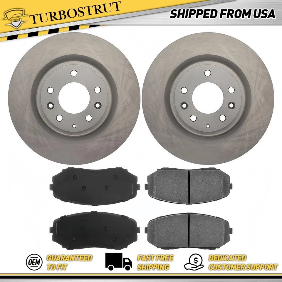 Kit de pastillas de freno delanteras y rotores para CX-9 Mazda 2007-2015 garantía de por vida Foto 1 de 1