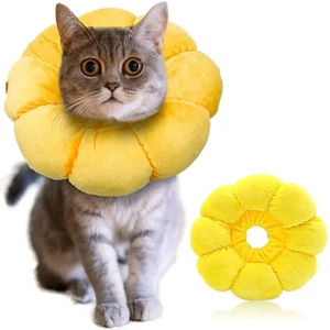 Soft Recovery Collar for Cats and Small Dogs, Adjustable Collar After Surgery UK - Picture 1 of 6