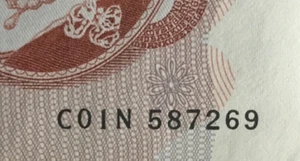 Banknote Of England Ten Shillings. JS Fforde. C01N Prefix. Almost Uncirculated. - Picture 1 of 5