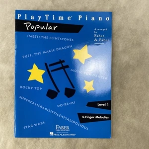 Play Time Piano Faber Hal Leonard Lot of 6 Books - Level 1, 2A, 2B, 3A, 3B, +2 - Imagen 1 de 18