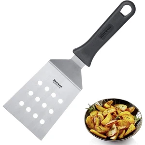 Westmark Spatola da grill professionale Angolata Rigida Forata Dimensione lama 9 - Foto 1 di 24