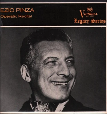 VIC1217 Ezio Pinza Operatic Recital LP vinyl UK Rca Victrola 1966 mono - sleeve - Photo 1/4