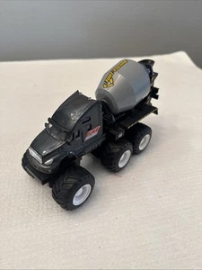 Maisto Fresh Metal Builder Zone Quarry Monster Blue Concrete Mixer Truck 6 Wheel - Picture 1 of 4