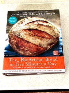 The New Artisan Bread In 5 Minutes A Day By Jeff Hertzberg And Zoë François - Picture 1 of 5