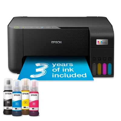 Epson EcoTank ET-2860 (Refurbished)+Inks A4 Multifunction Printer Wi-Fi Wireless - Image 1 of 4