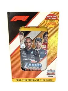 61x Topps Turbo Attax 2021 F1 Formel 1 - 55 Card Mega Tin Box Cards + Limited - Bild 1 von 2