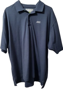 Audi Herren Poloshirt Blau XL Kurzarm - Bild 1 von 9