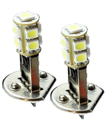 H1 LED 9 SMD Blanco Repuesto Directo Bombillas Ajuste Luz Antiniebla de haz alto E604 Foto 1 de 4