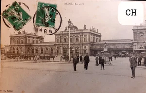 N°804/58 CPA DE REIMS 51  La Gare - Foto 1 di 2