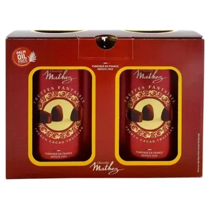 Trufas finas de chocolate en polvo de cacao francés Mathez 2 latas de 500 g - Imagen 1 de 5