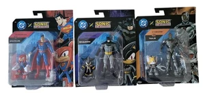 DC x Sonic The Hedgehog Superman/Knuckles - Batman/Shadow - Cyborg/Tails - Bild 1 von 2
