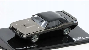 Fast & Furious Plymouth Barracuda 1970 1:43 Deagostini - Picture 1 of 2