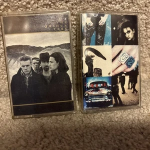 U2 Cassette Tapes Joshua Tree & Achtung Baby - Foto 1 di 5