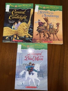 Set Of 3 Magic Tree House - Picture 1 of 2
