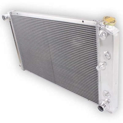 3 Row Aluminum Radiator for 1966-1977 Oldsmobile Cutlass Supreme Cruiser LeMans Foto 1 de 4