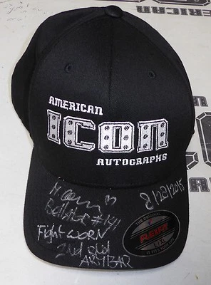 Marloes Coenen Signed Bellator MMA 141 Fight Worn Used Walkout Hat PSA/DNA COA - Image 1 of 4