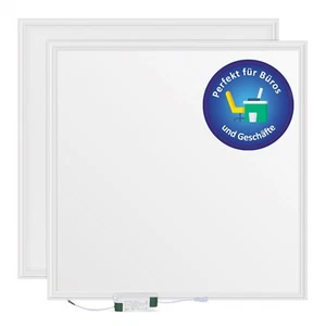 Deckenleuchte 62x62 LED Panel Einbauleuchte Rasterdecke Slim Großhandelpreis - Bild 1 von 17