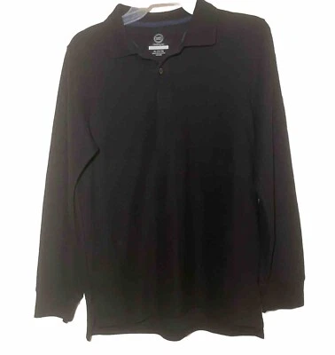 Boys Wonder Kids Polo Shirt Black Size XL - Image 1 of 4