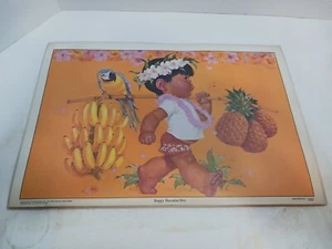 Hawaii Tischsets Dole Kids "Little Hawaiian Boy" 17x12 - Bild 1 von 5