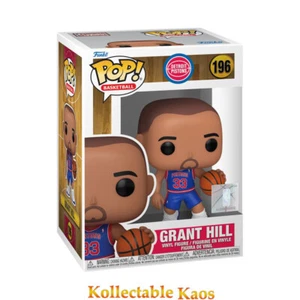 Baloncesto NBA: Temporada de Novatos - Grant Hill Detroit Pistons Pop! Figura Vinilo #196 - Imagen 1 de 3