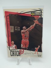 1997 Michael Jordan High lights Upper Deck Series catch 23 card#187 