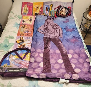 Disney Hannah Montana Bleistiftordner Notizbuch Schlafsack Geldbörse Ornament Tasse Lot - Bild 1 von 16